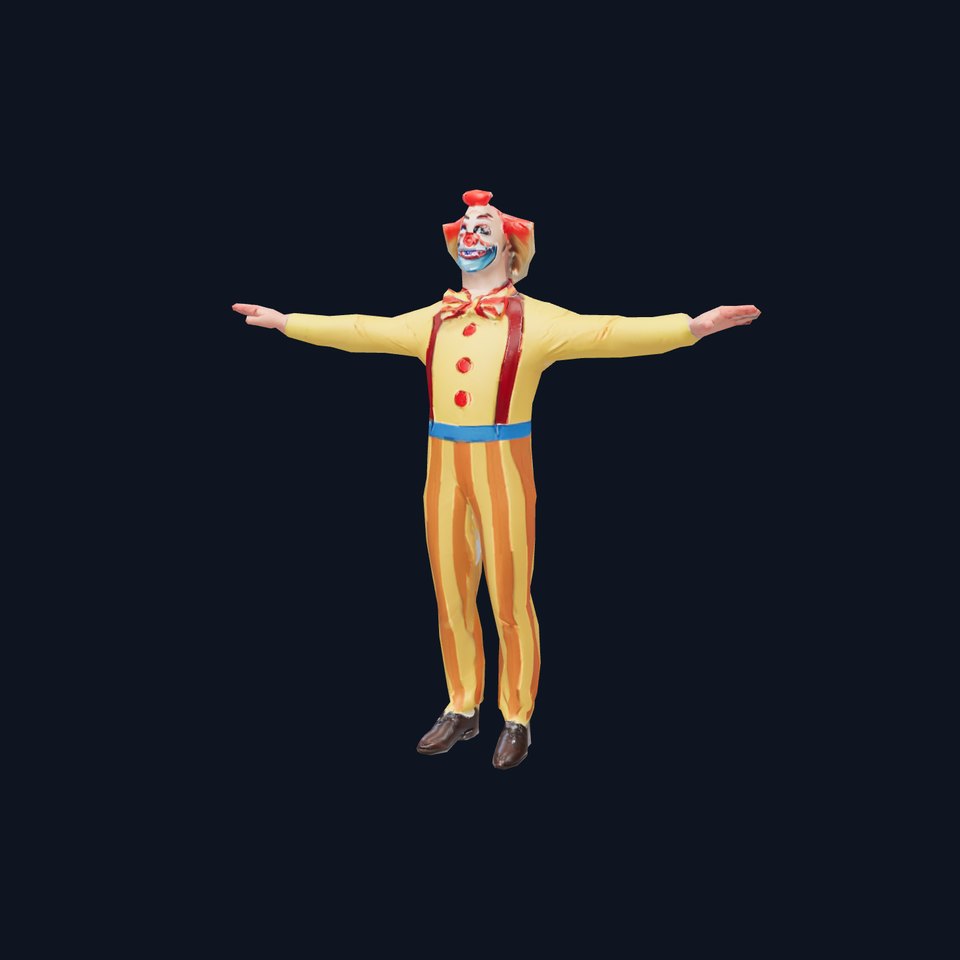 Colorful Clown model pack